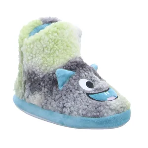BECKER warmer Hausschuh Kinder-Winterhausschuh Petrol Textil BECKER warmer Hausschuh Kinder-Winterhausschuh Petrol Textil