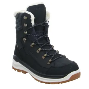 LOWA mit Gore-Tex Snowboots Damen Schwarz Leder LOWA mit Gore-Tex Snowboots Damen Schwarz Leder