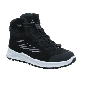 LOWA Winter-Sneaker high Jungen-Winter-Bottine Schwarz Textil LOWA Winter-Sneaker high Jungen-Winter-Bottine Schwarz Textil
