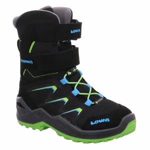 LOWA Winterstiefel Unisex Kleinkinder-Snowboot Membran Schwarz Synthetik LOWA Winterstiefel Unisex Kleinkinder-Snowboot Membran Schwarz Synthetik