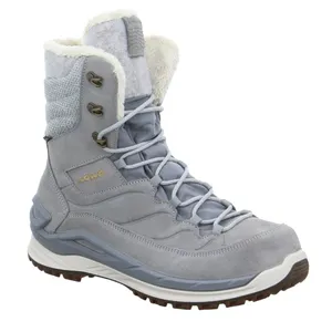 LOWA Snowboots Damen Grau Leder LOWA Snowboots Damen Grau Leder