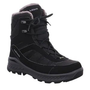 LOWA mit Gore-Tex Snowboots Damen Schwarz Synthetik LOWA mit Gore-Tex Snowboots Damen Schwarz Synthetik