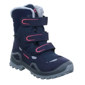 LOWA Winterstiefel Mädchen-Snowboot Membrane Dunkelblau Textil LOWA Winterstiefel Mädchen-Snowboot Membrane Dunkelblau Textil