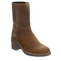 SCHUHENGEL Stiefelette Camel Leder