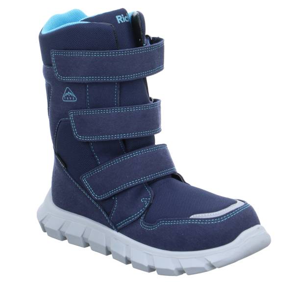 Bild 1 - RICHTER Kleinkinder-Snowboot Membran Blau Textil Winterstiefel Unisex