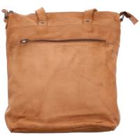 BEAR DESIGN Shopper Taupe Leder