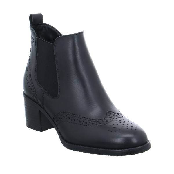 Bild 1 - TAMARIS Stiefelette Schwarz Leder