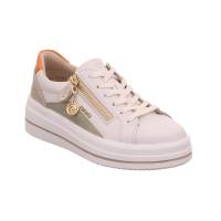 REMONTE Sneaker Beige Leder mit Wechselfussbett