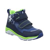 SUPERFIT Kleinkinder-Halbschuh Klett Blau Textil Sneaker high