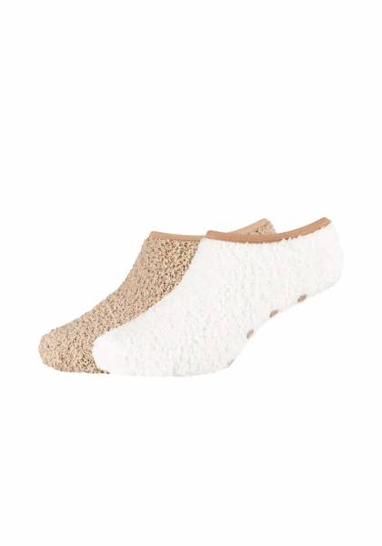 Bild 1 - CAMANO Antirutsch-Socken Beige Textil