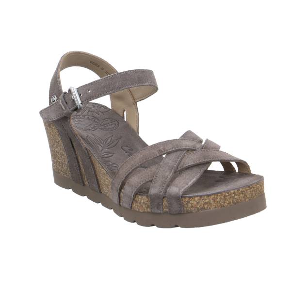 Bild 1 - PANAMA JACK Bio-Sandalette Grau Leder