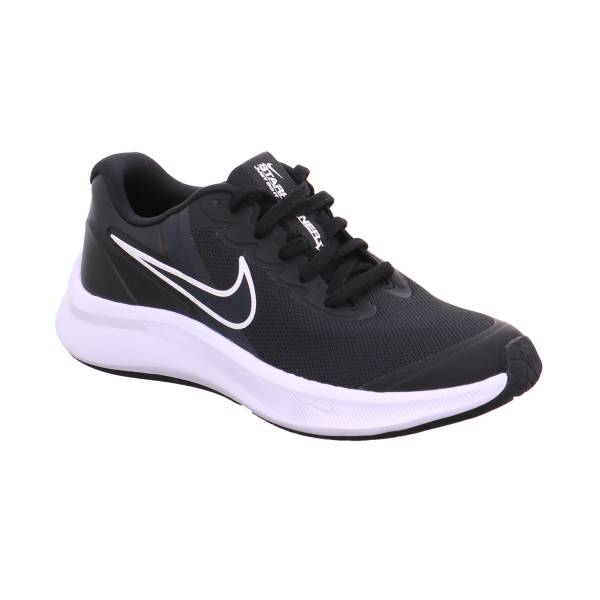 Bild 1 - NIKE Kinder Sportschuh Schwarz Synthetik