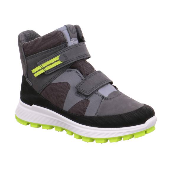 Bild 1 - ECCO Jungen-Winter-Bottine Grau Textil Winter-Sneaker high