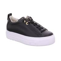 PAUL GREEN Sneaker Schwarz Leder