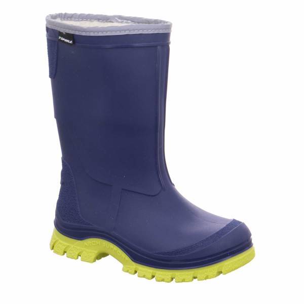 Bild 1 - SPIRALE Kinder-Gummistiefel Warmfutter Blau Synthetik