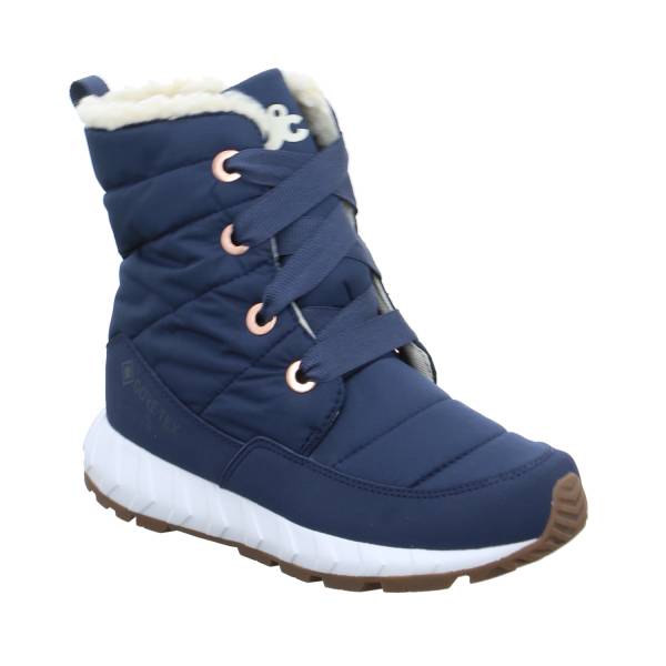 Bild 1 - ZERO Mädchen-Snowboot Membrane Dunkelblau Textil Snowboot