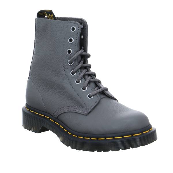 Bild 1 - DR. MARTENS Boot Grau Leder