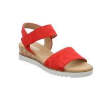 GABOR Sandalette Rot Leder