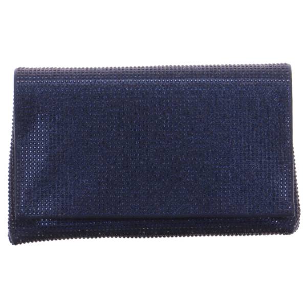 Bild 1 - MENBUR Clutch / Abendtasche Blau Textil