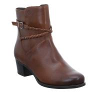 CAPRICE Stiefelette Cognac Leder