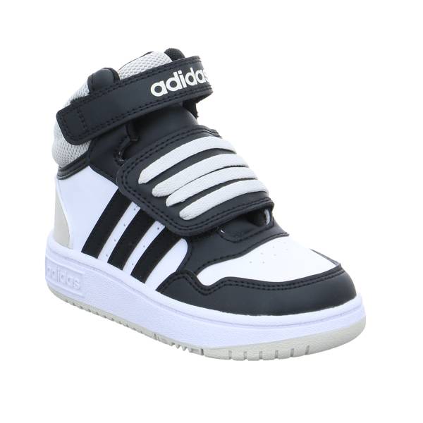 Bild 1 - ADIDAS Baby-Sport-Bottine Weiss Lederimitat Sneaker