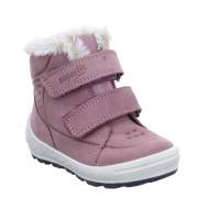 SUPERFIT Kleinkinder-Winter-Bottine Rosa Textil Baby-Boot