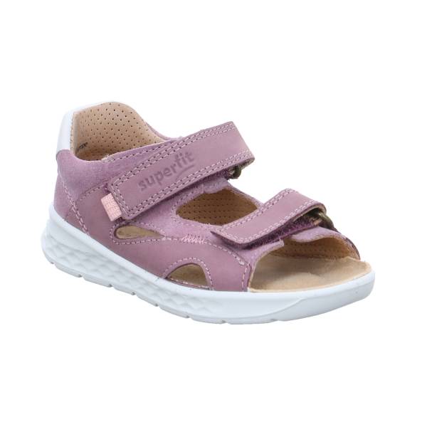 Bild 1 - SUPERFIT Baby-Sandale Pink Leder Mädchen Minilette