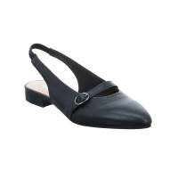 GABOR Slingpumps Schwarz Leder