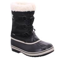 SOREL Kinder-Snowboot Schwarz Synthetik Schneestiefel Unisex