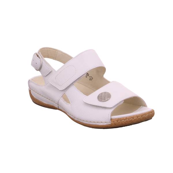 Bild 1 - WALDLÄUFER Comfort-Sandalette Weiss Leder