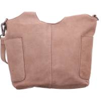 BEAR DESIGN Shopper Taupe Leder