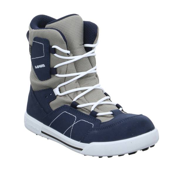 Bild 1 - LOWA Jungen- Snowboot Membran Beige Textil Winterstiefel