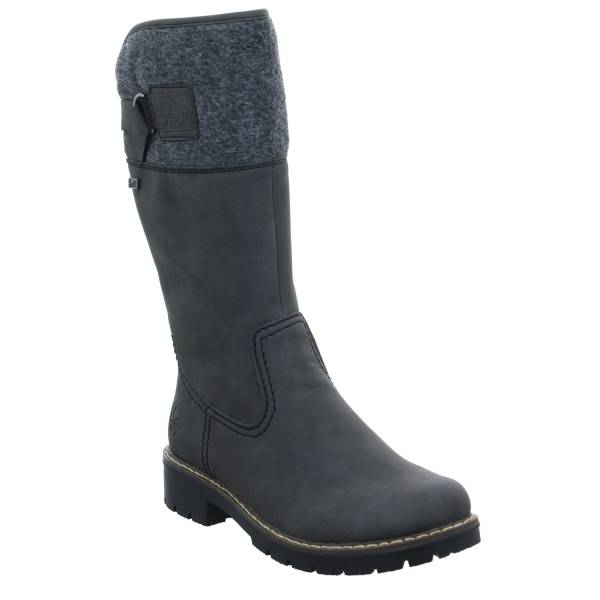 Bild 1 - RIEKER Stiefel Grau Lederimitat mit Rieker-TEX