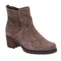 GABOR Stiefelette Taupe Leder