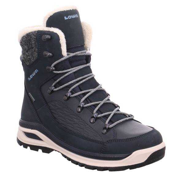 Bild 1 - LOWA Snowboots Damen Blau Leder mit Gore-Tex