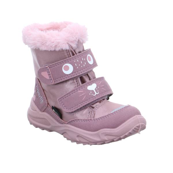 Bild 1 - SUPERFIT Kleinkinder-Snowboot Membran Rosa Textil Baby-Winterstiefel Mädchen