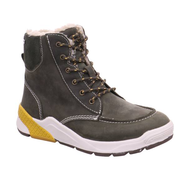 Bild 1 - LURCHI Jungen-Winter-Bottine Olive Leder Boot