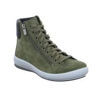 LEGERO Mid Cut Sneaker Khaki Leder mit Gore-Tex Membrane