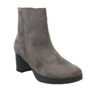 GABOR Stiefelette Taupe Leder