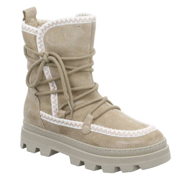 Bild 1 - TAMARIS Boot Beige Leder