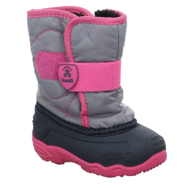 Bild 1 - KAMIK Kinder-Snowboot Pink Textil Schneestiefel Unisex