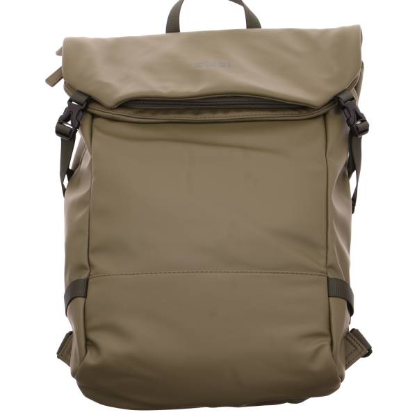 Bild 1 - ZWEI Rucksack gross Olive Lederimitat