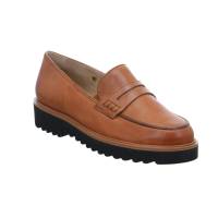 PAUL GREEN Slipper Cognac Leder