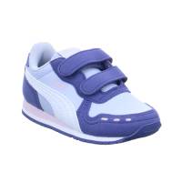 PUMA Baby-Sport-Bottine Hellblau Lederimitat unisex Sneaker