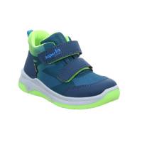 SUPERFIT Kleinkinder-Sport -Halbschuh Blau Textil Sneaker