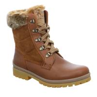 PANAMA JACK Boot Cognac Leder mit Wechselfussbett