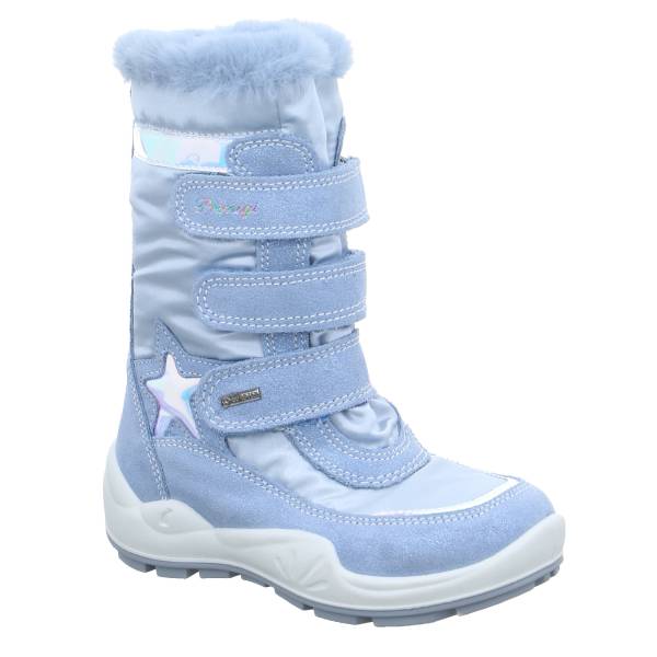 Bild 1 - PRIMIGI Mädchen-Snowboot Membrane Hellblau Textil Winterstiefel