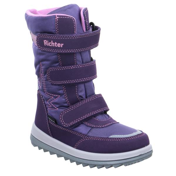 Bild 1 - RICHTER Mädchen-Snowboot Membrane Violette Textil Winterstiefel