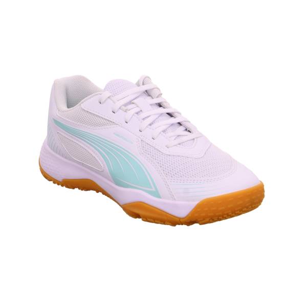 Bild 1 - PUMA Kinder Indoor Weiss Synthetik