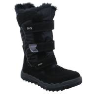 PRIMIGI Mädchen-Snowboot Membrane Schwarz Textil Winterstiefel